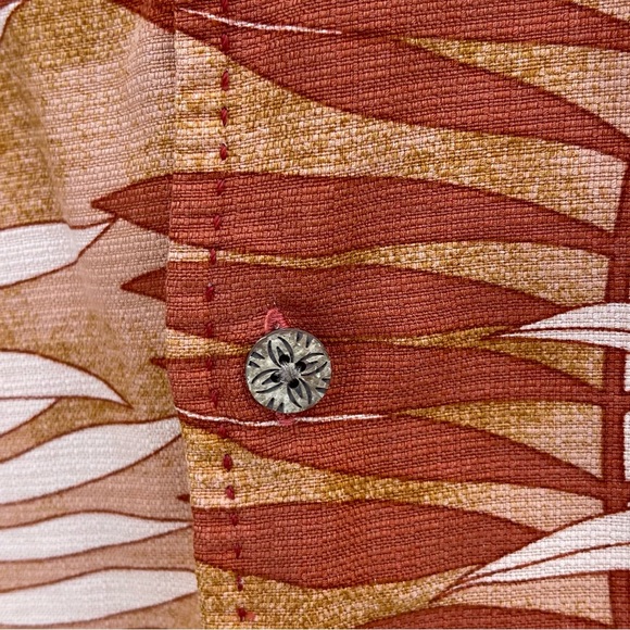 Tommy Bahamas Mens Silk button up short sleeve shirt Hawaiian Vacation summer - Picture 5 of 6